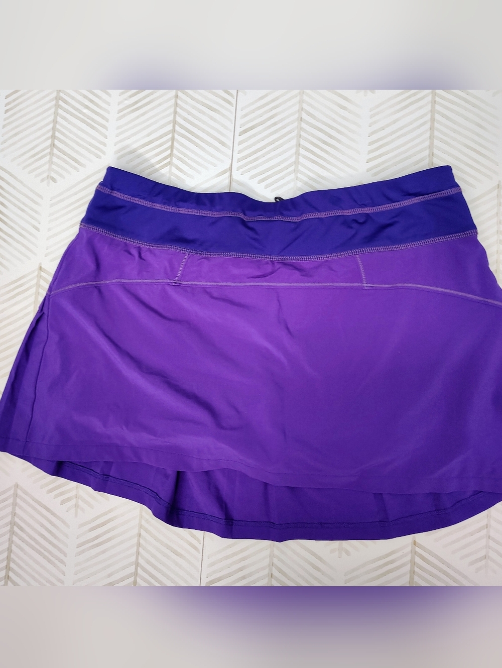 Athleta Purple Two-Tone Active Skort